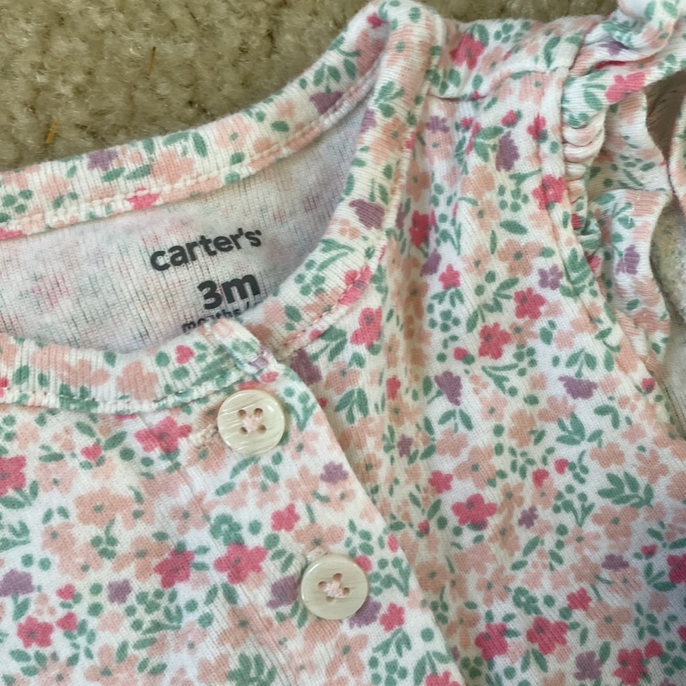 Gently worn carters Onsie/ dress bundle size 3 months - Picture 8 of 12